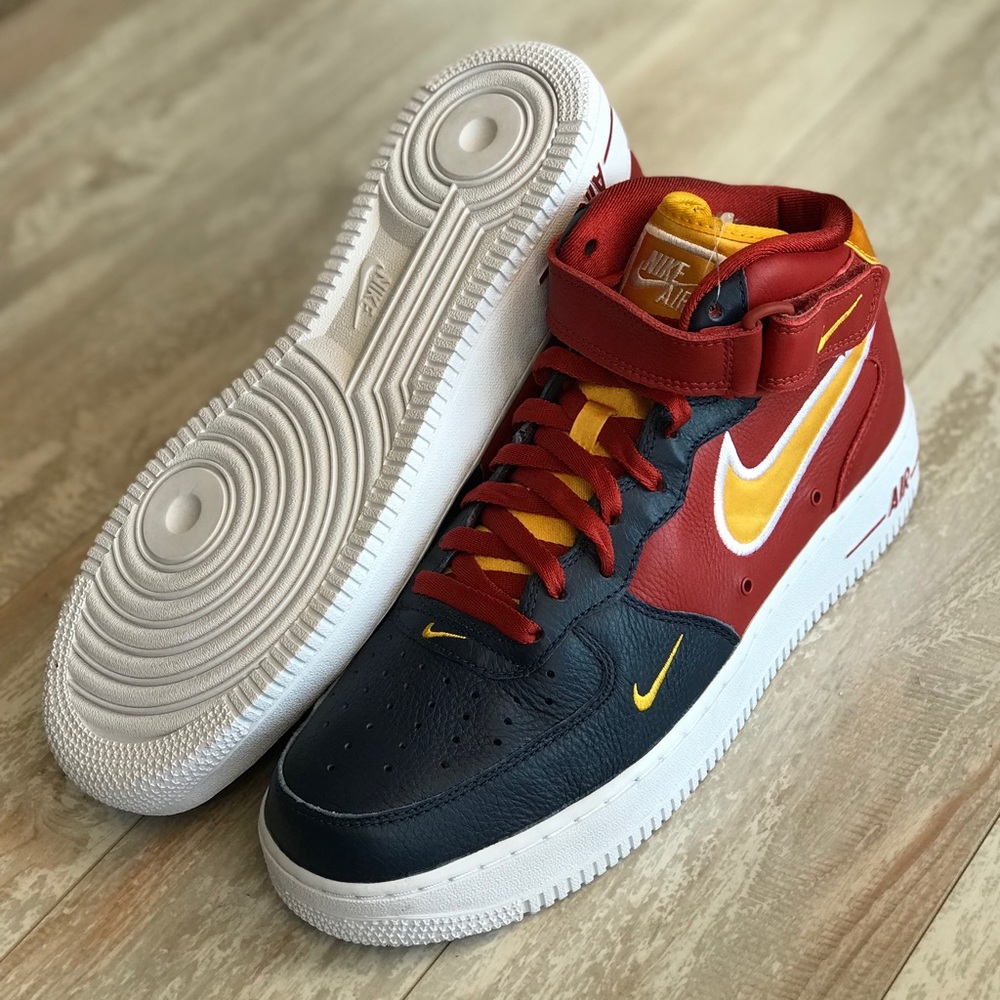 NWT Nike ID Air Force 1 Premium Custom - Picture 4 of 8